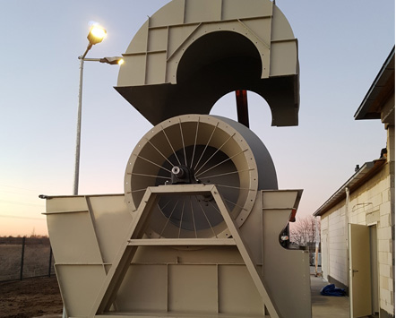 endüstriyel radyal fanlar